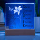 Sister in Christ Acronym Christian Friendship Acrylic Plaque