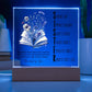 Sister in Christ Acronym Christian Friendship Acrylic Plaque