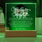 Personalized Graduation Gift for Girls Custom Graduation Plaque Graduation Party Gift from Grandma Gift from Mom