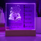 Sister in Christ Acronym Christian Friendship Acrylic Plaque