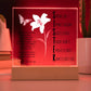 Sister in Christ Acronym Christian Friendship Acrylic Plaque
