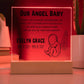 Our Angel Baby Miscarriage and Infant Loss Keepsake Plaque
