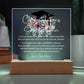 Personalized Graduation Gift for Girls Custom Graduation Plaque Graduation Party Gift from Grandma Gift from Mom